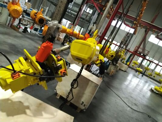 Thin Walled Light Aluminum Alloy Shell Electric Chain Hoist with 220V-690V Power Supply for High Strength Lifting