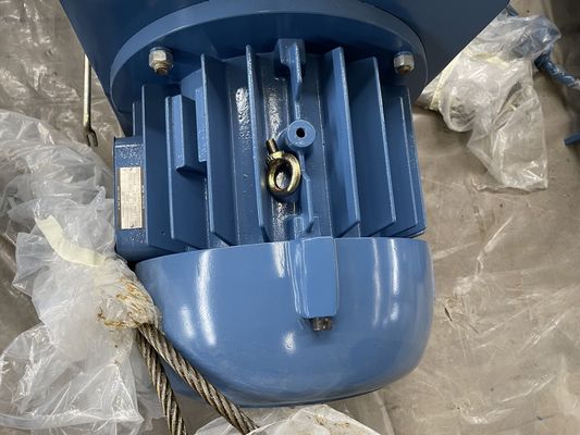 Normal Headroom Electric Wire Rope Hoist With Monorail Trolley