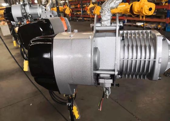 بالابر زنجیر برقی تک فاز 2 تن با کنترل از راه دور بی سیم چرخ دستی