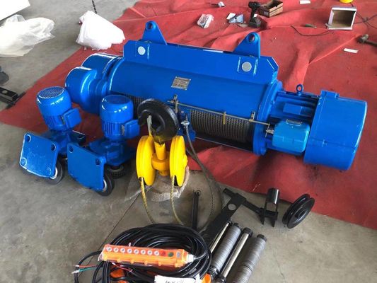 H - جرثقیل جرثقیل طناب برقی سیمی ریلی CD1 برای جرثقیل سقفی در معدن